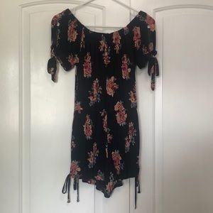 Band of Gypsies Floral Romper Size Small